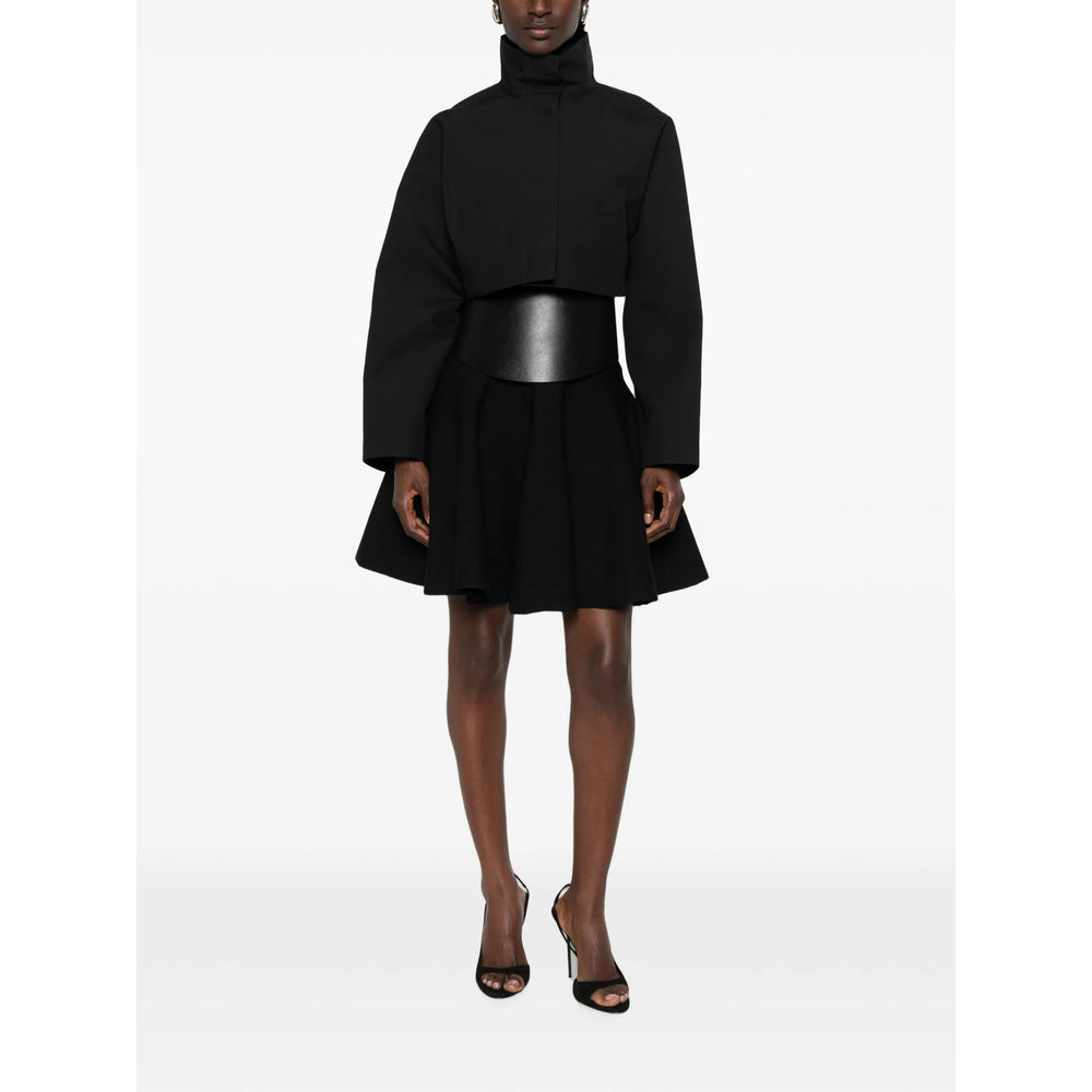Alaïa Black Jackets - Cropped Jackets Women ALAIA