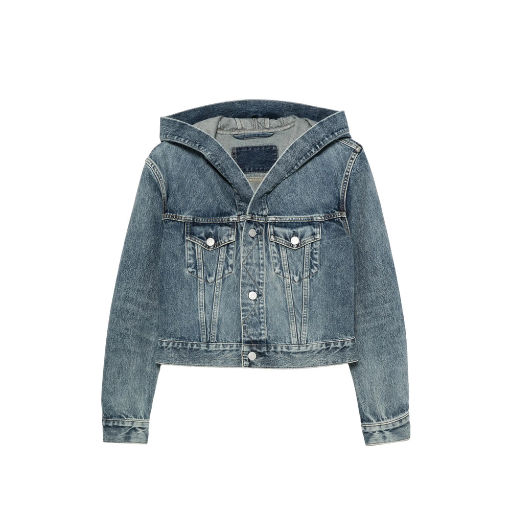 Alaïa Blue Jackets - Denim Jackets Women ALAIA
