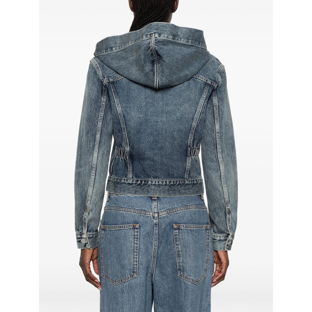 Alaïa Blue Jackets - Denim Jackets Women ALAIA