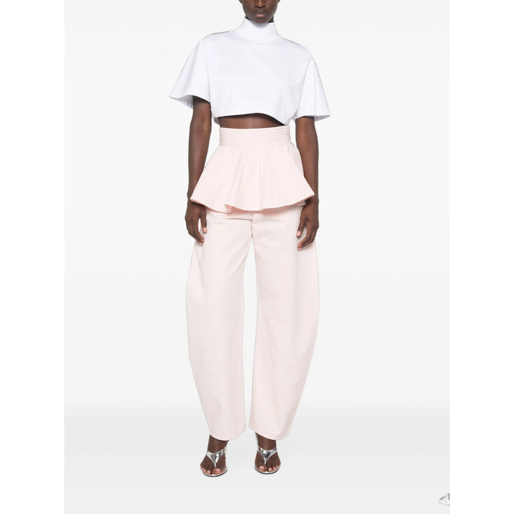 Alaïa Pink Skirts - Asymmetric & Draped Skirts Women ALAIA