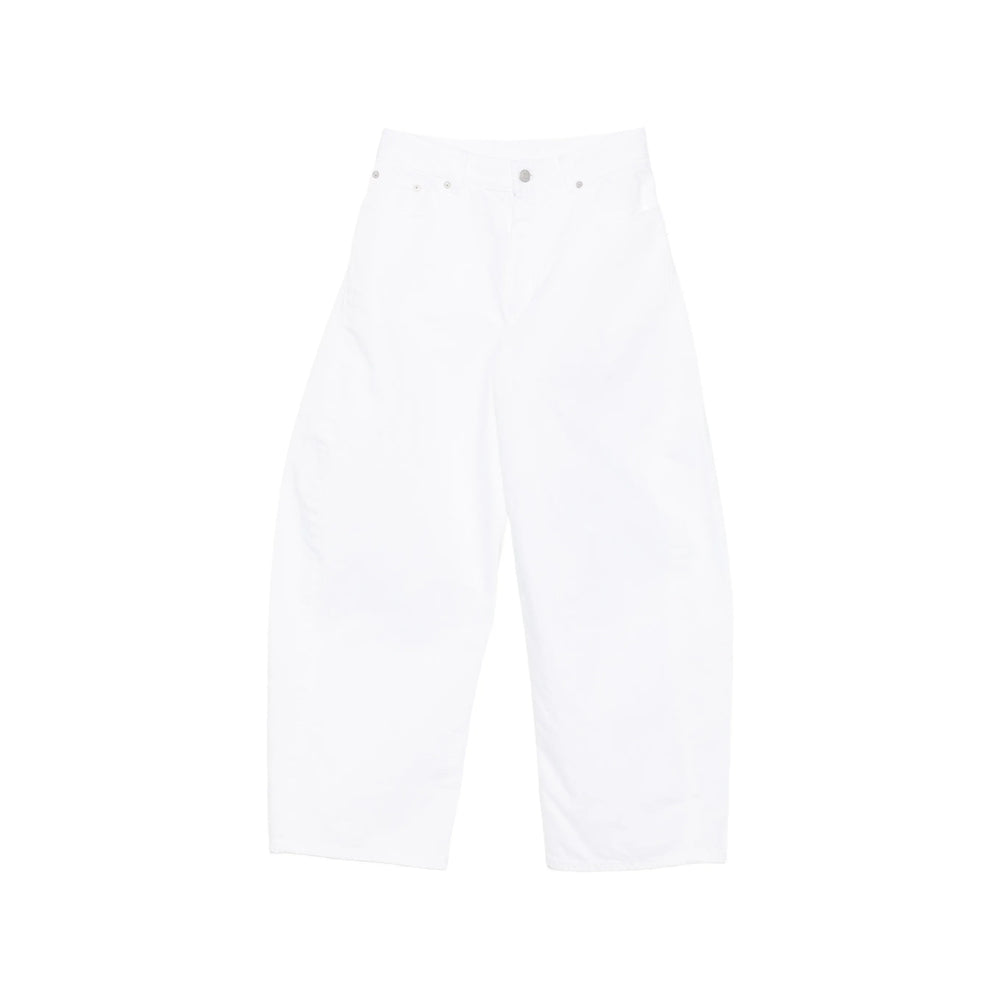Alaïa White Denim - Wide-Leg Jeans Women ALAIA
