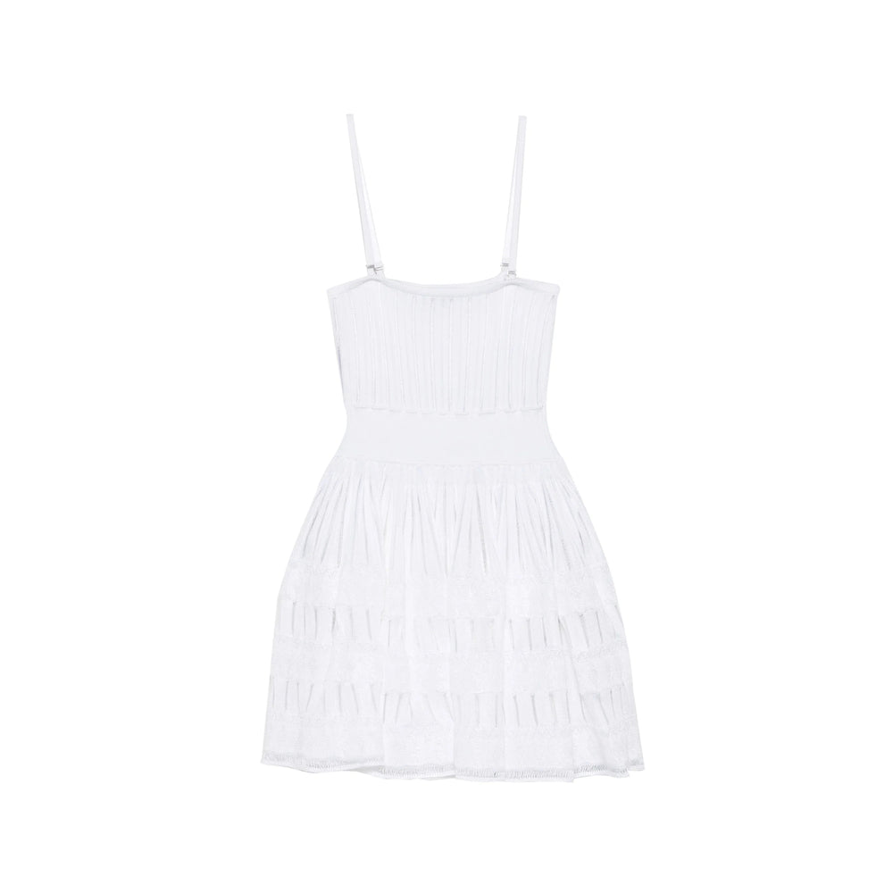 Alaïa White Dresses - Day Dresses Women ALAIA