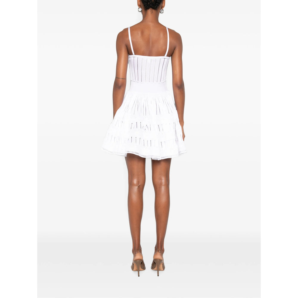 Alaïa White Dresses - Day Dresses Women ALAIA