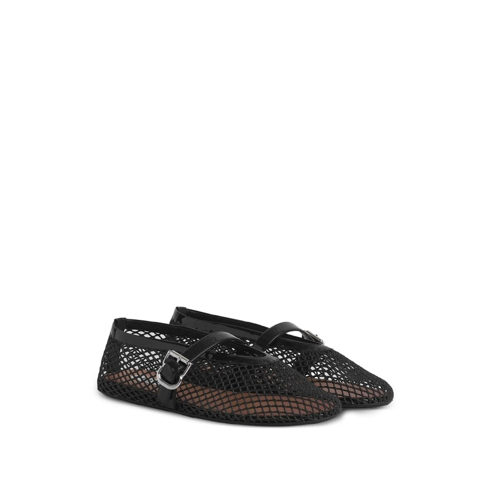 Alaïa Black Ballet Flats Women ALAIA