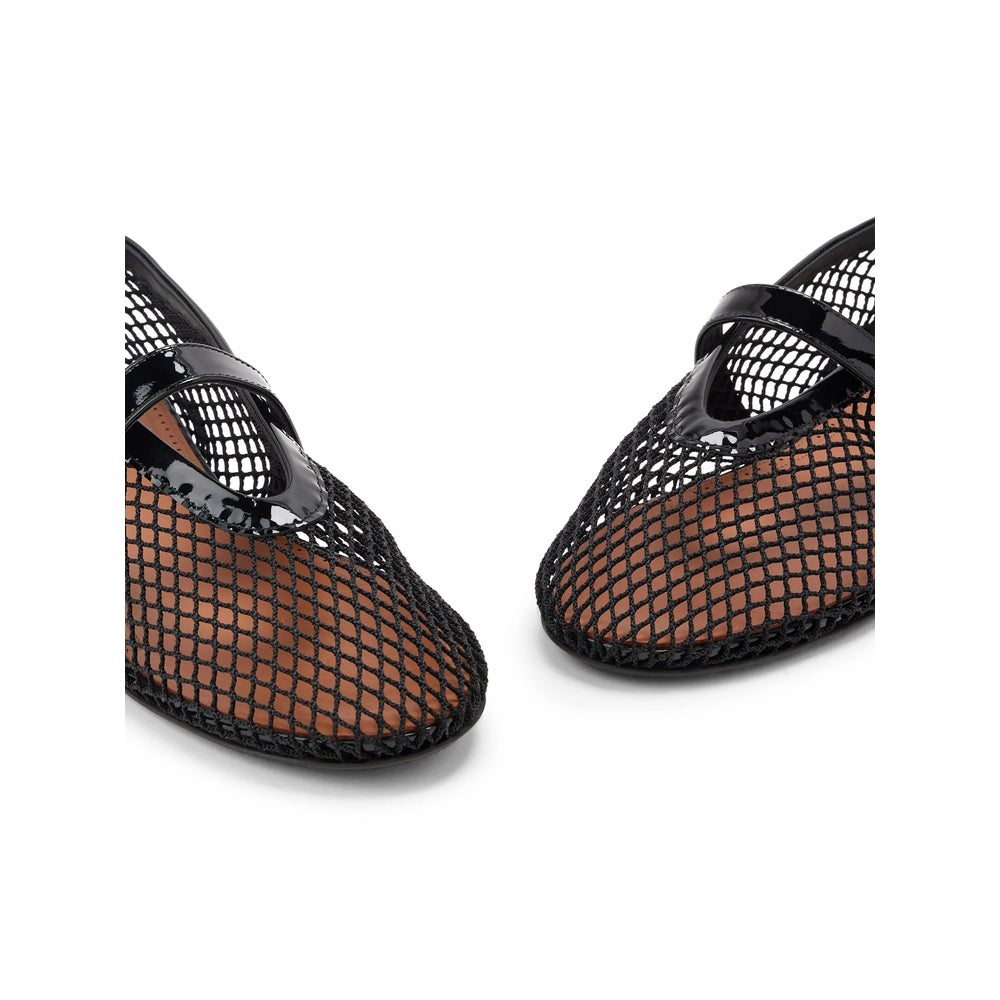 Alaïa Black Ballet Flats Women ALAIA