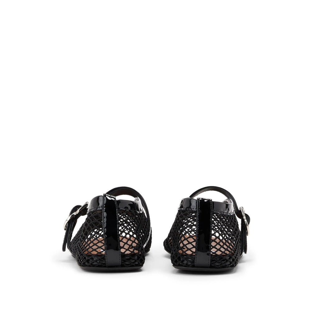 Alaïa Black Ballet Flats Women ALAIA