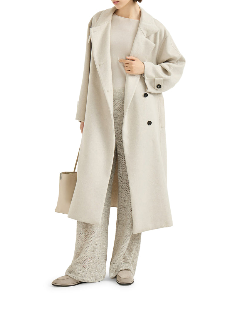 Brunello Cucinelli Women Lightweight Cashmere And Silk Sparkling Sweater BRUNELLO CUCINELLI