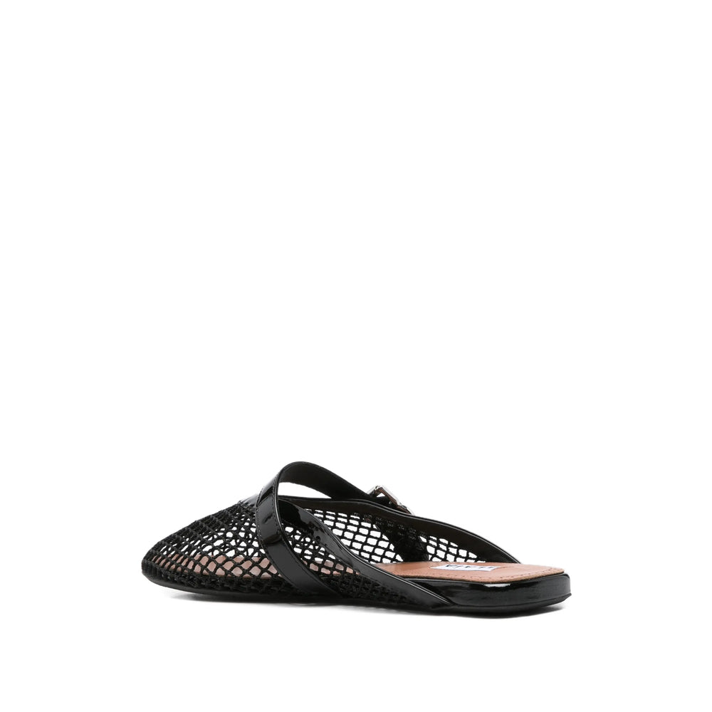 Alaïa Black Ballet Flats Women ALAIA