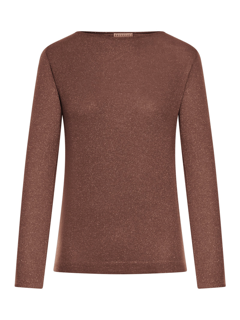 Brunello Cucinelli Women Lightweight Cashmere And Silk Sparkling Sweater