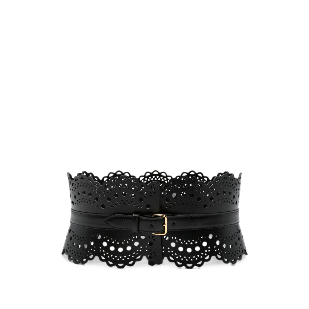 Alaïa Black Belts Women ALAIA