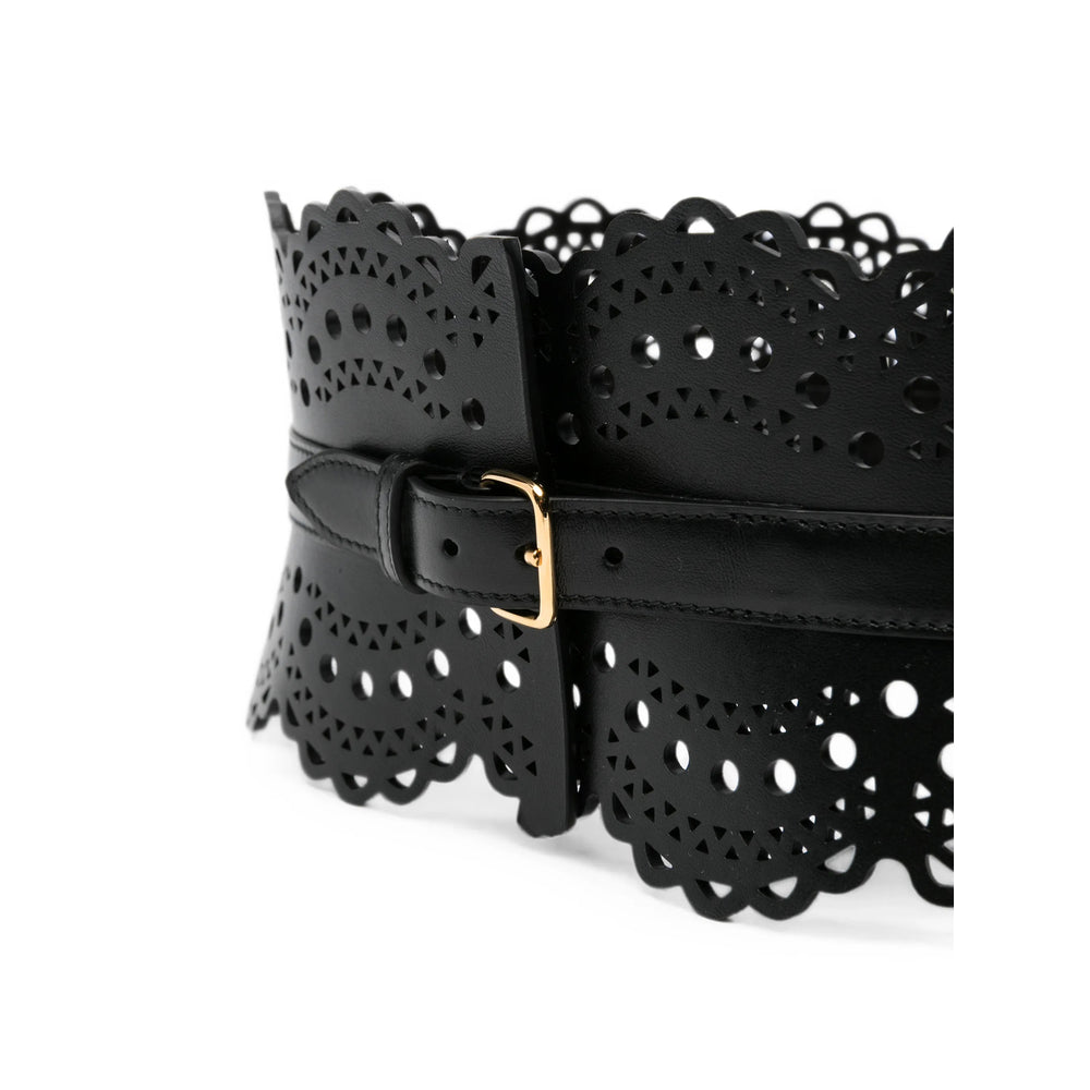 Alaïa Black Belts Women ALAIA