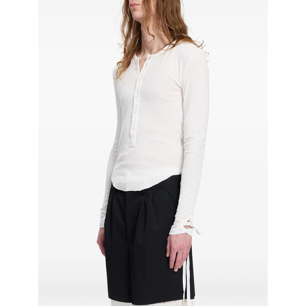 Ann Demeulemeester White T-Shirts & Vests - T-Shirts Men ANN DEMEULEMEESTER