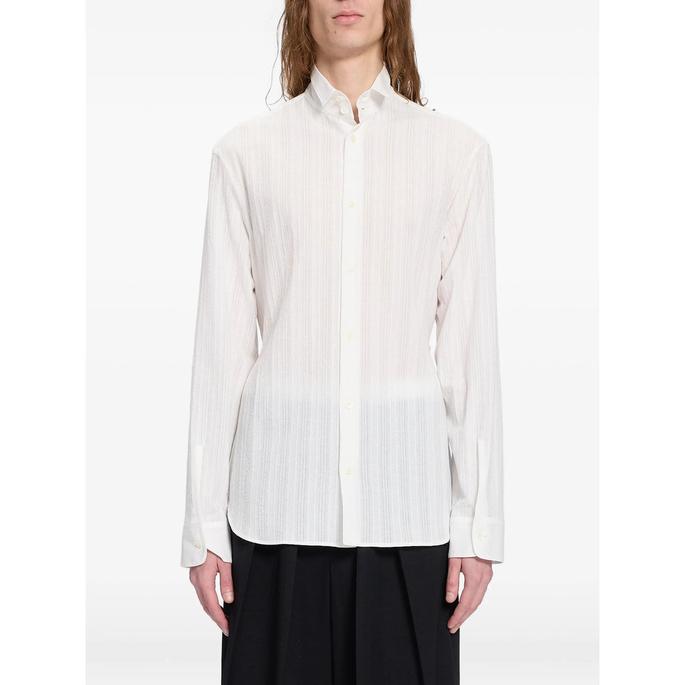 Ann Demeulemeester Neutrals Shirts Men ANN DEMEULEMEESTER