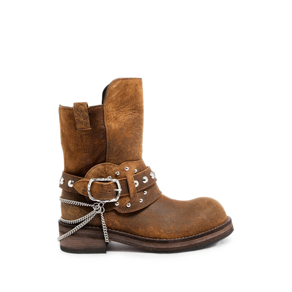 Ann Demeulemeester Brown Trainers Men ANN DEMEULEMEESTER