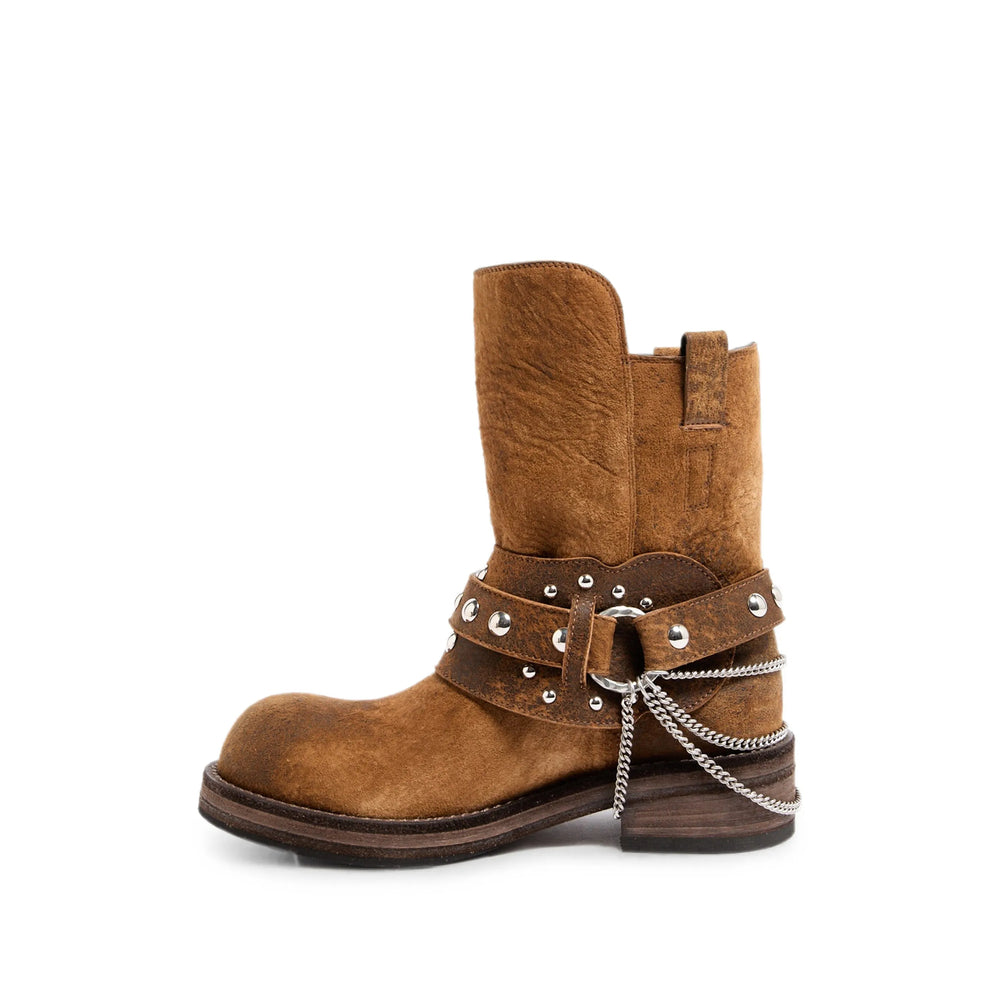 Ann Demeulemeester Brown Trainers Men ANN DEMEULEMEESTER