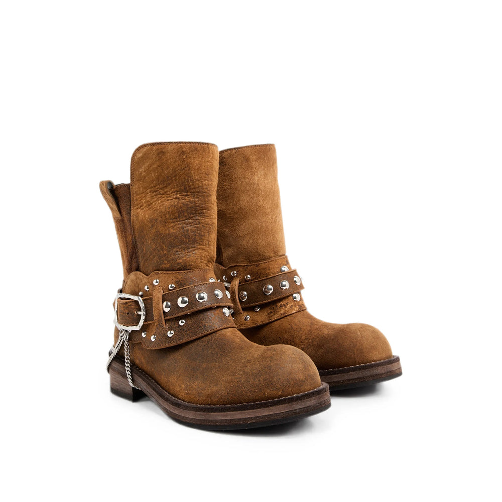 Ann Demeulemeester Brown Trainers Men ANN DEMEULEMEESTER