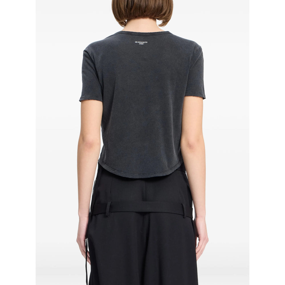 Ann Demeulemeester Black Tops - T-Shirts & Jerseys Women ANN DEMEULEMEESTER