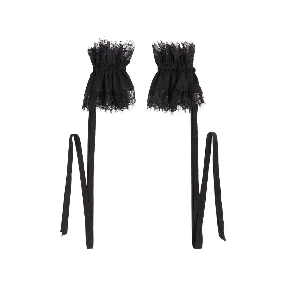 Ann Demeulemeester Black Gloves Women ANN DEMEULEMEESTER