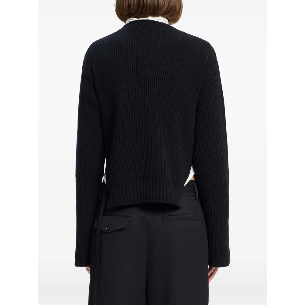 Ann Demeulemeester Black Knitwear - Jumpers Women ANN DEMEULEMEESTER