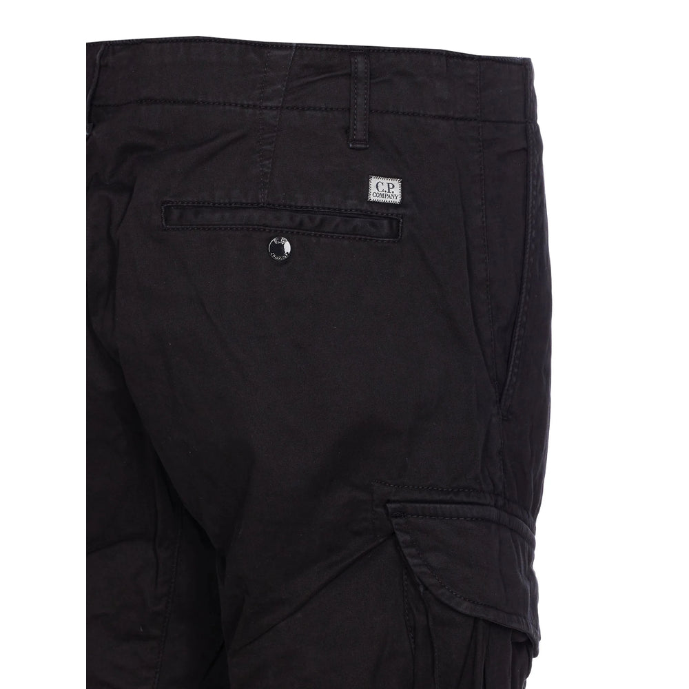C.P. Company Black Trousers - Regular & Straight-Leg Trousers Men C.P. COMPANY