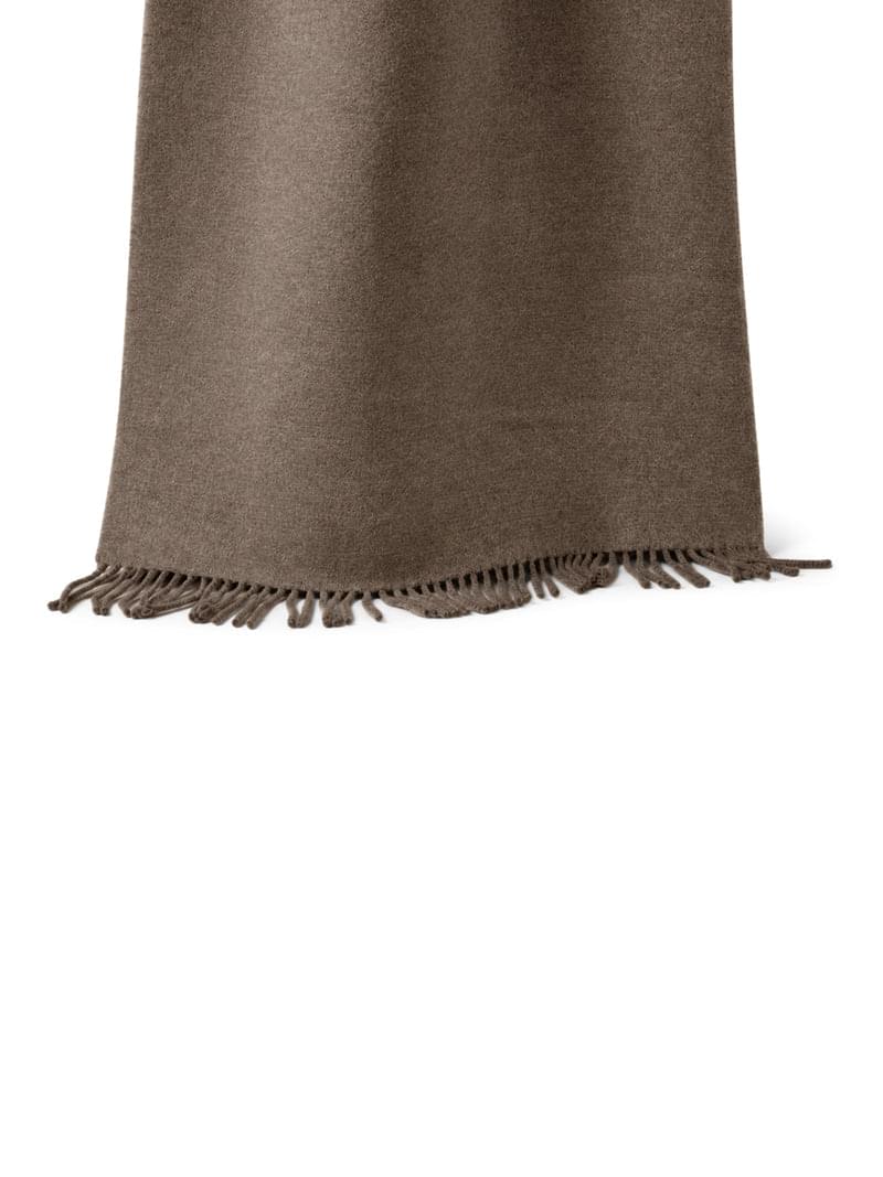 Brunello Cucinelli Women Wool And Cashmere Knit Scarf With Hood BRUNELLO CUCINELLI