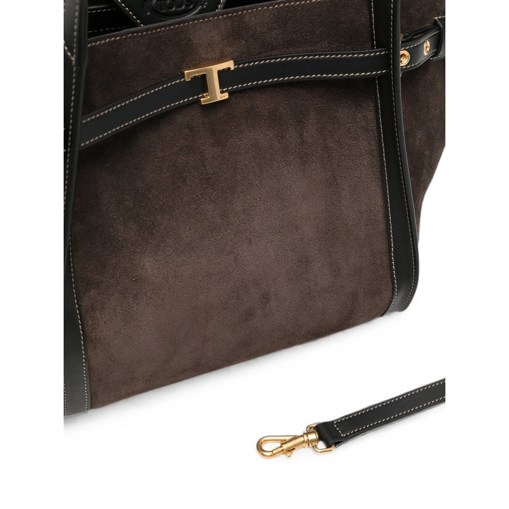 Tod's Brown Tote Bags Women TOD'S
