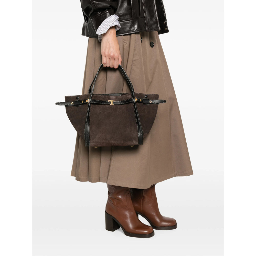 Tod's Brown Tote Bags Women TOD'S