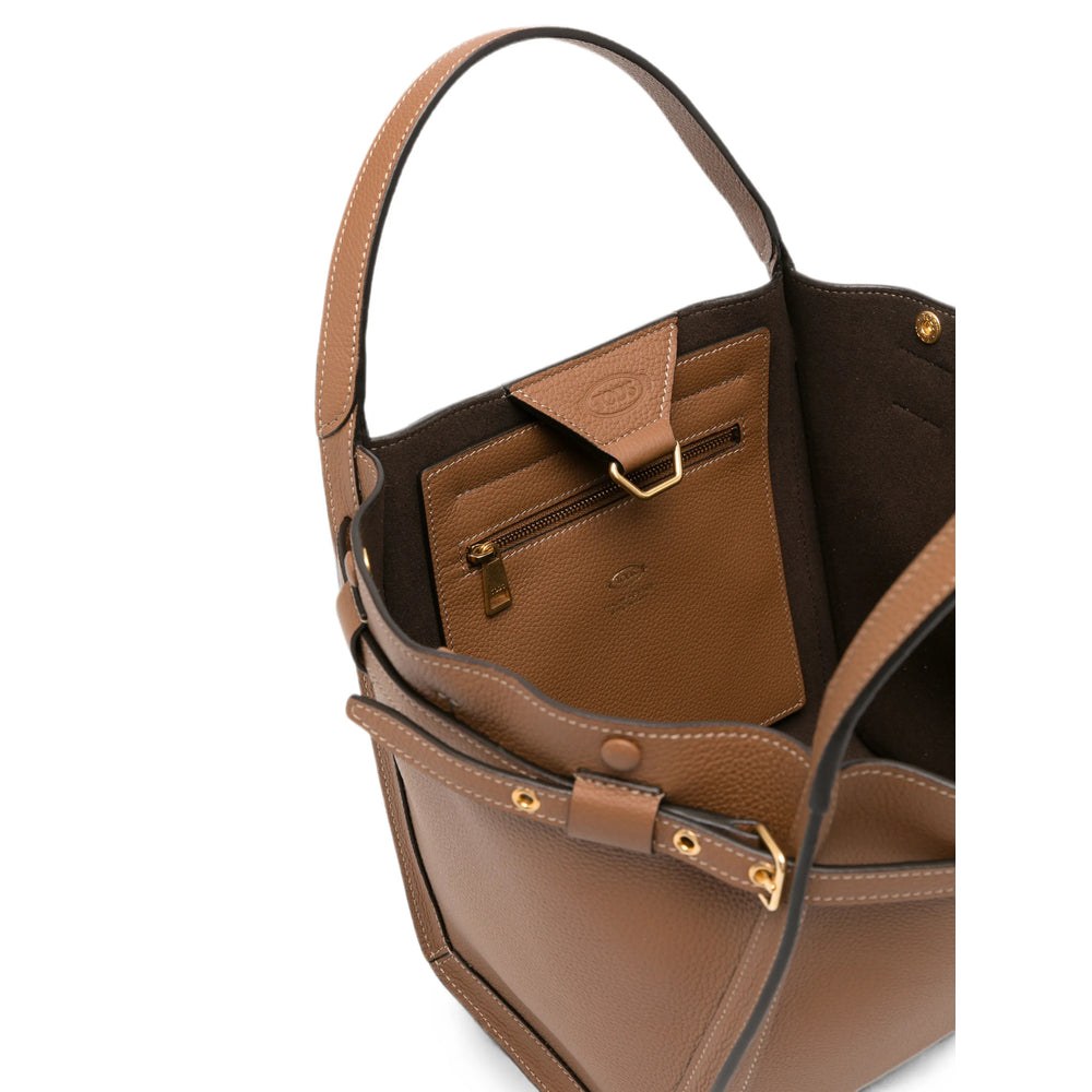 Tod's Brown Tote Bags Women TOD'S