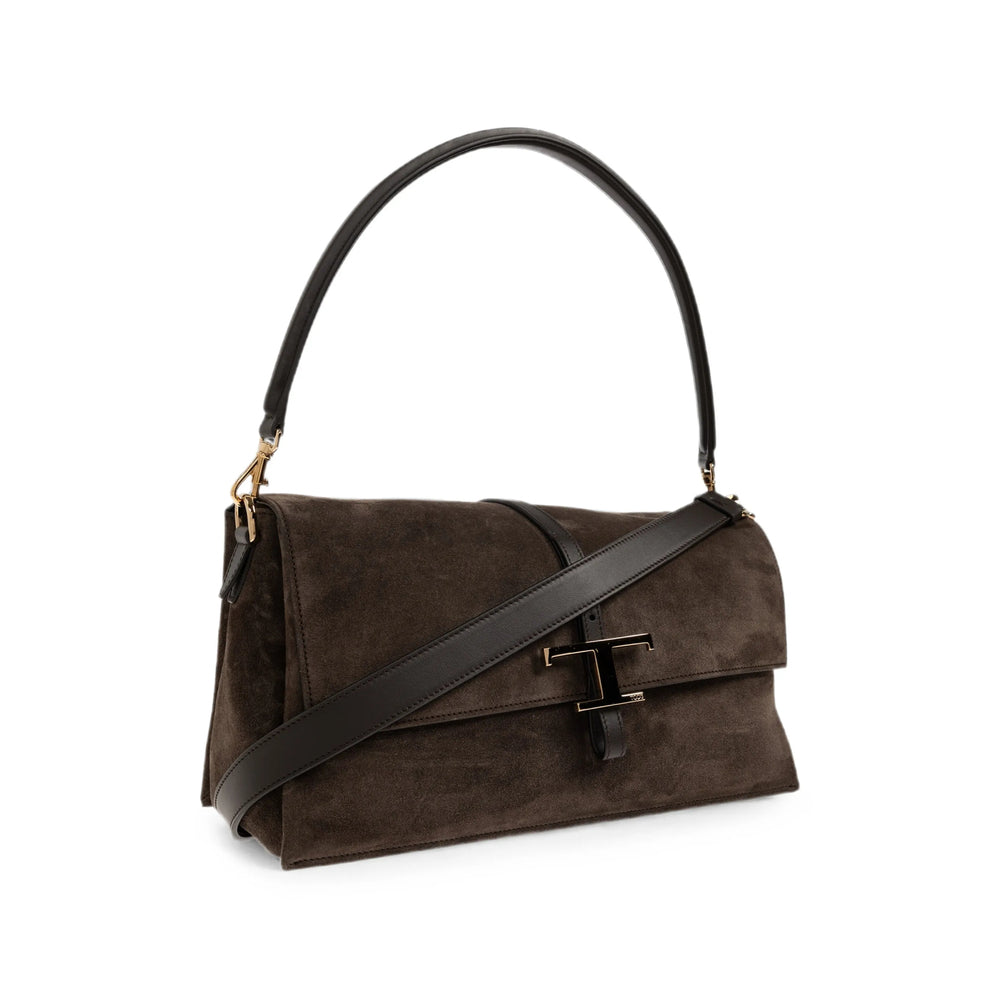 Tod's Brown Shoulder Bags Women TOD'S