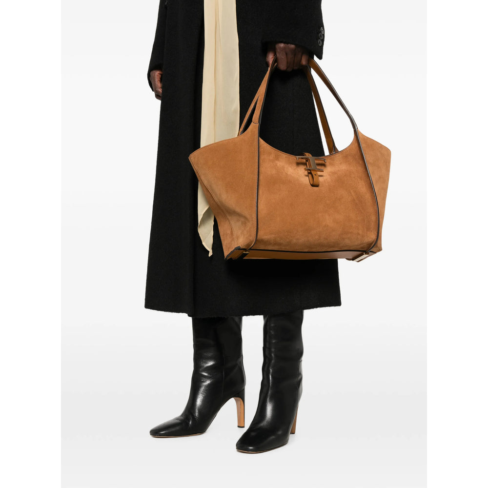 Tod's Brown Tote Bags Women TOD'S