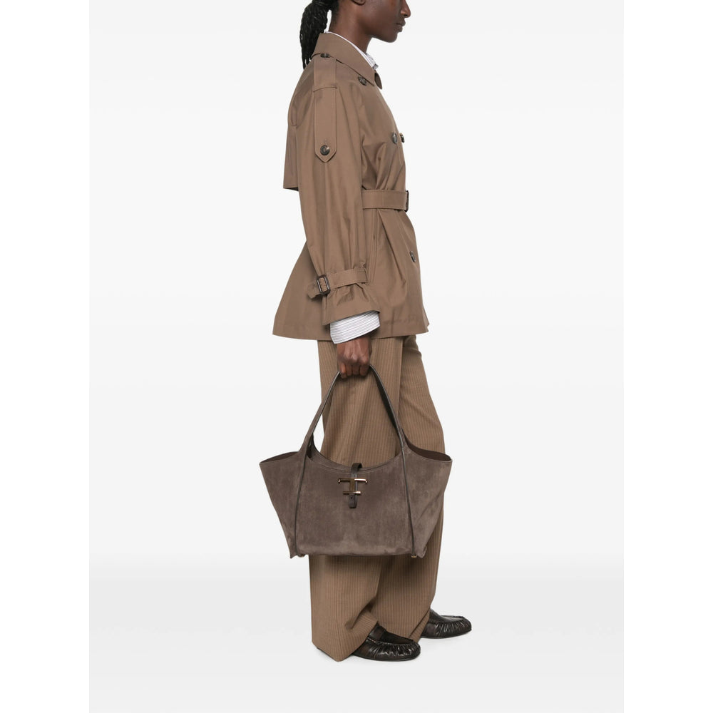 Tod's Brown Tote Bags Women TOD'S