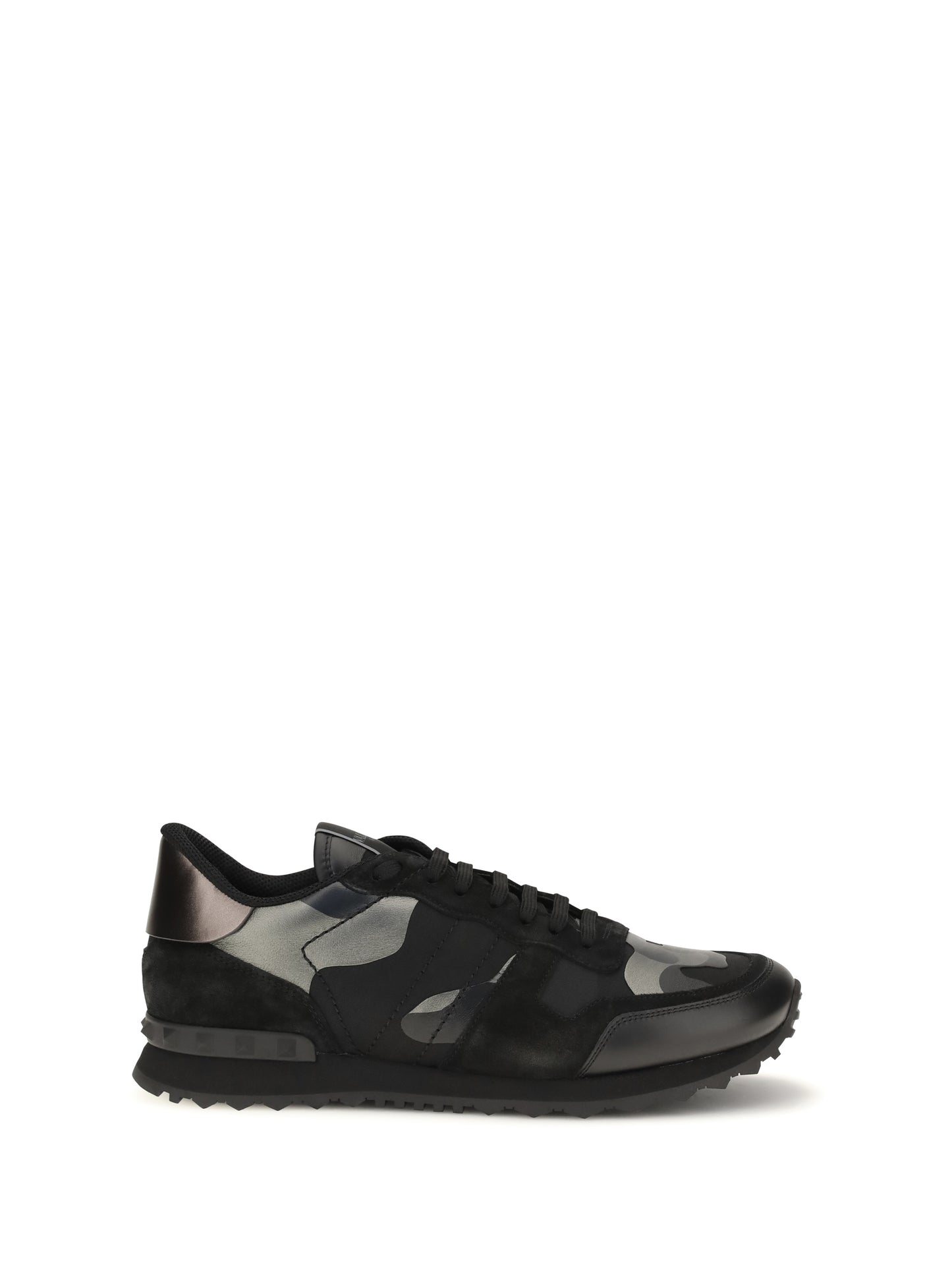 Valentino Garavani Men Rockrunner Camouflage Laminated Sneakers VALENTINO GARAVANI