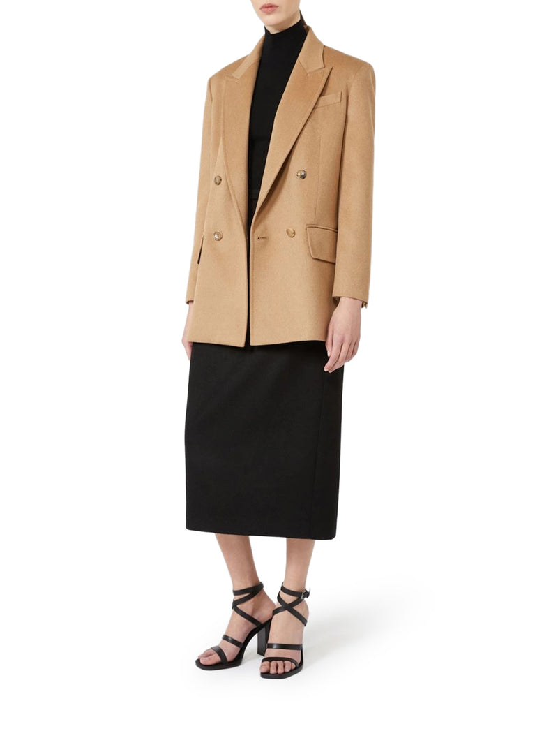 Max Mara Women Olimpia Jacket In Camel Sable MAX MARA