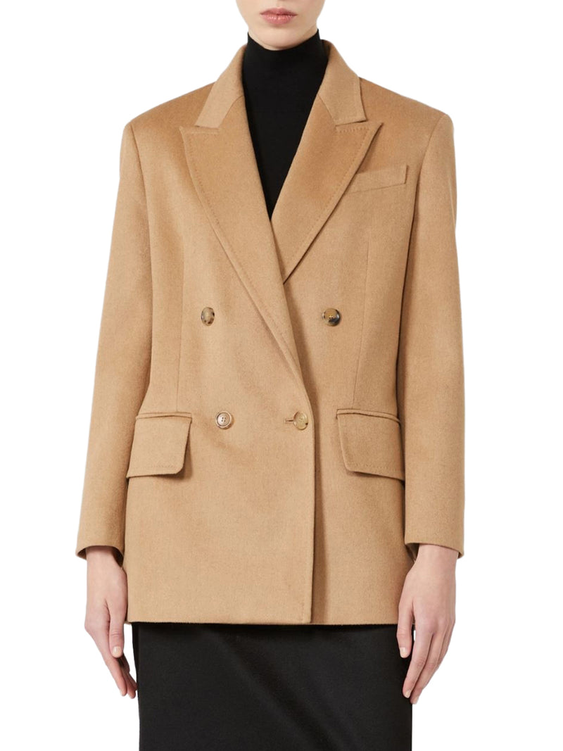 Max Mara Women Olimpia Jacket In Camel Sable MAX MARA