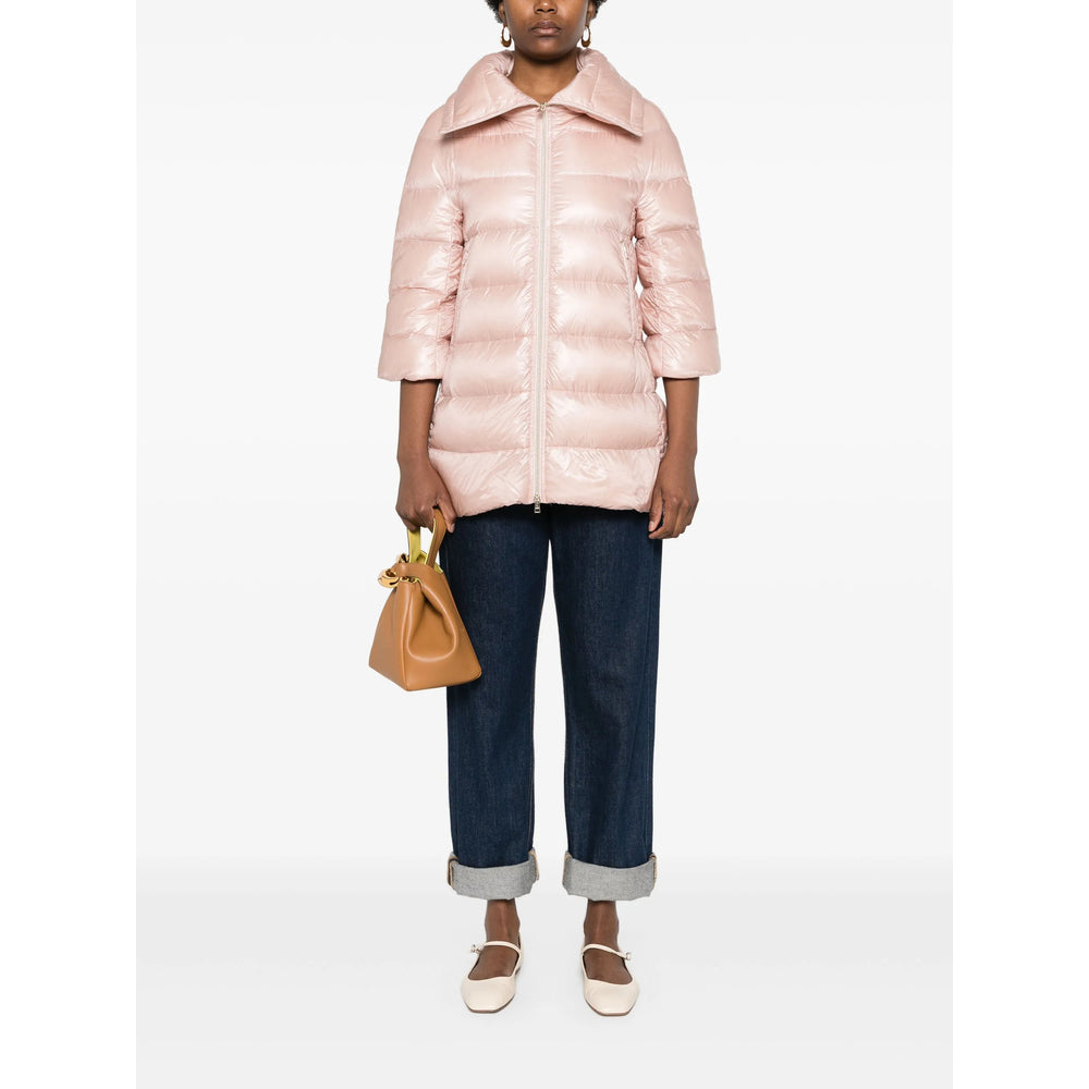 Herno Pink Coats - Single Breasted Coats Women HERNO