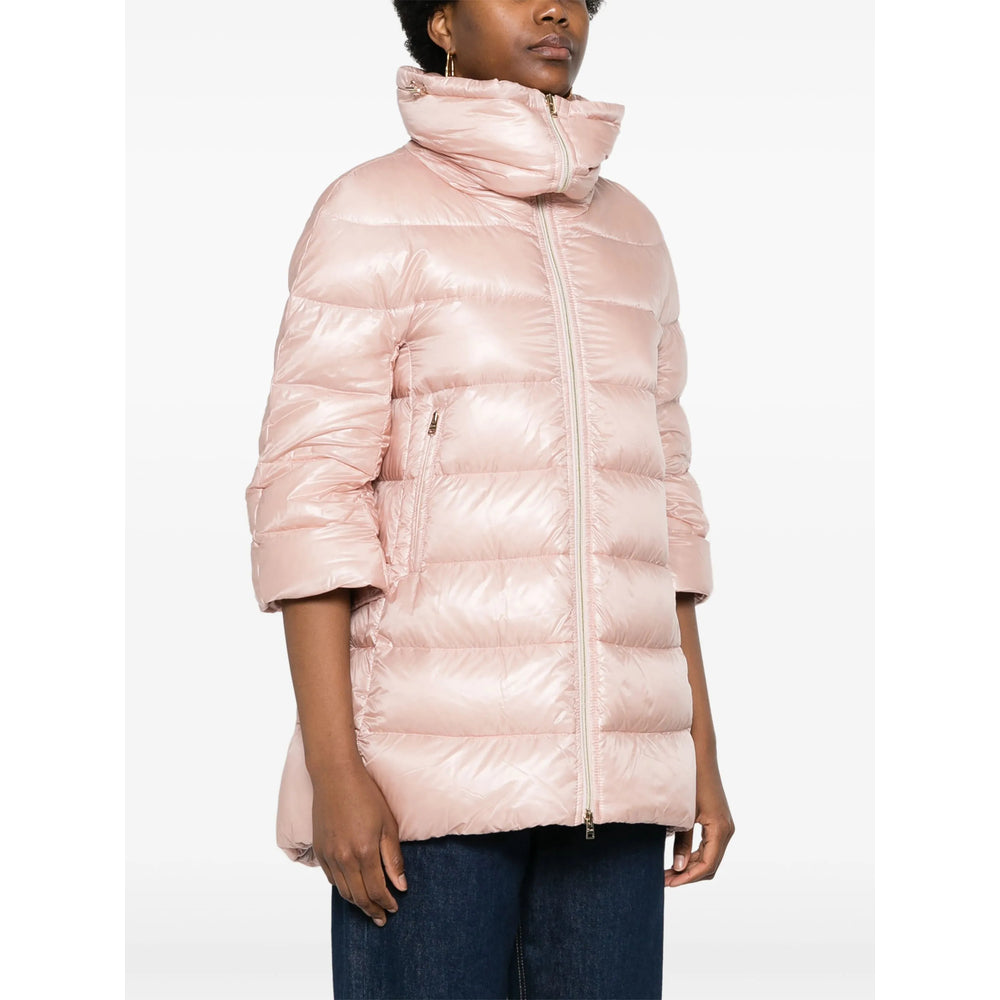 Herno Pink Coats - Single Breasted Coats Women HERNO