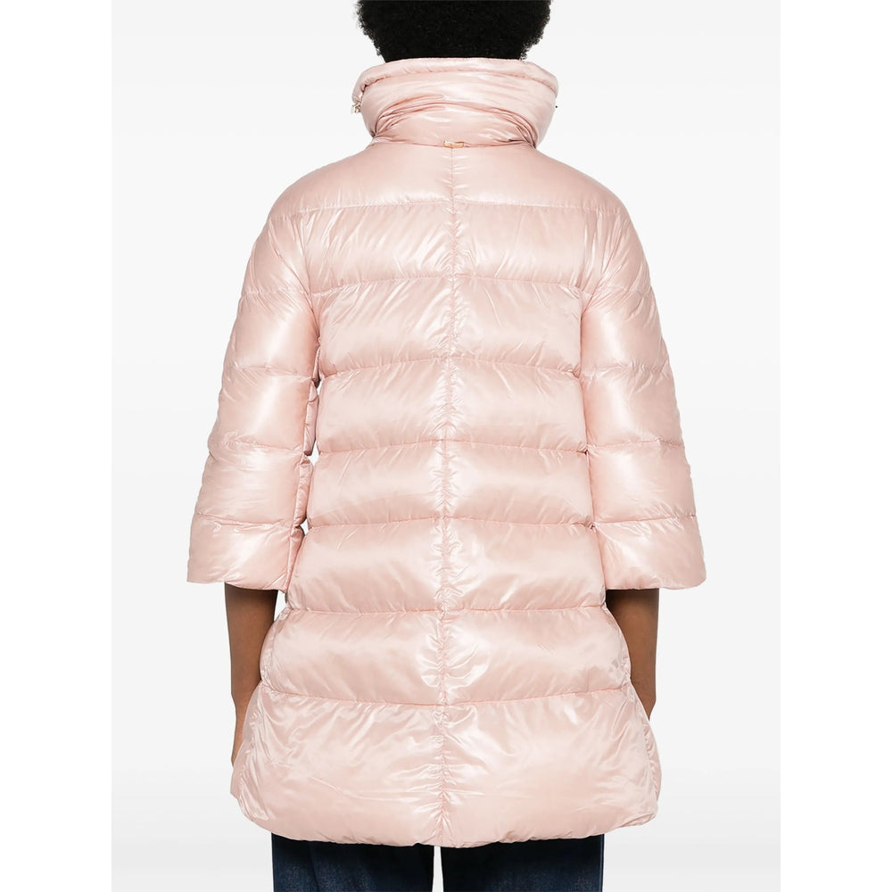 Herno Pink Coats - Single Breasted Coats Women HERNO