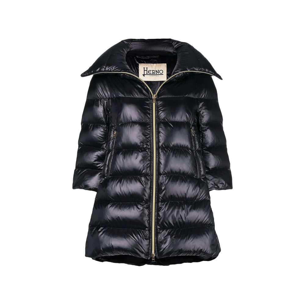 Herno Black Coats - Oversized Coats Women HERNO