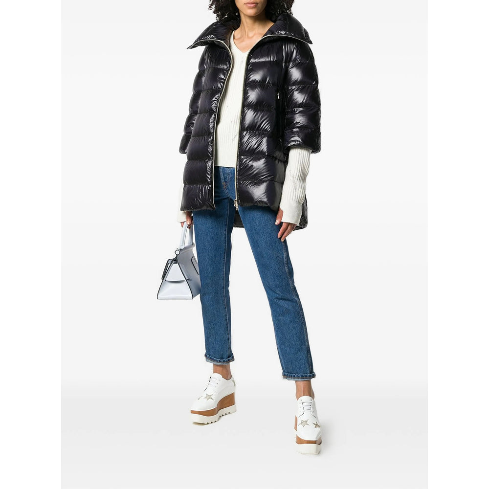 Herno Black Coats - Oversized Coats Women HERNO