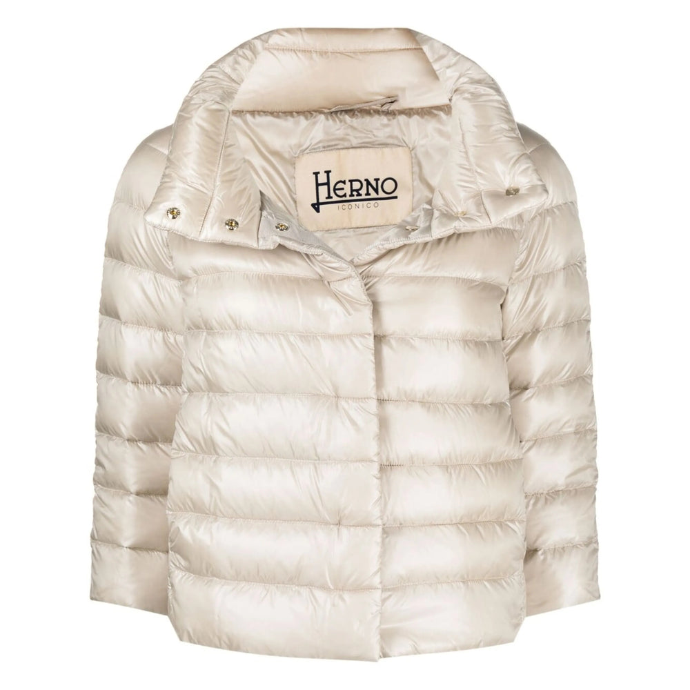 Herno Neutrals Jackets - Puffer Jackets Women HERNO