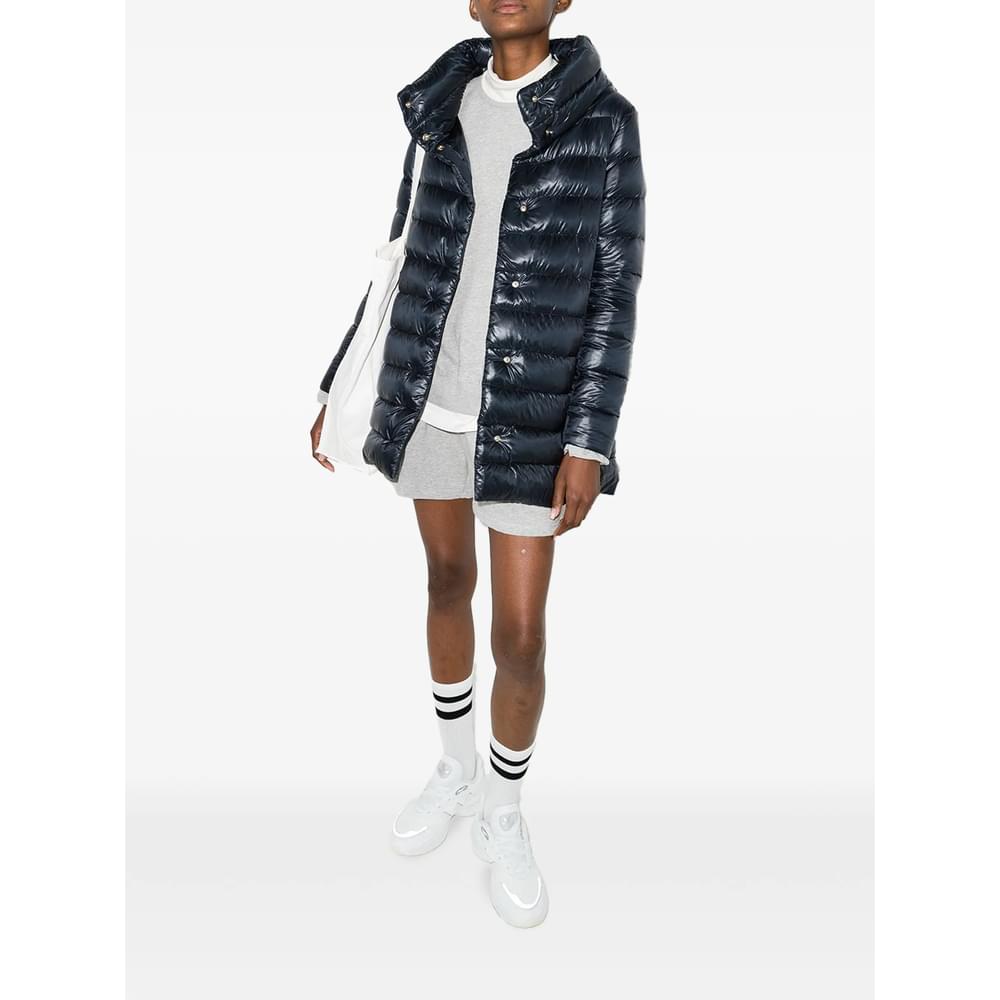 Herno Blue Jackets - Puffer Jackets Women HERNO