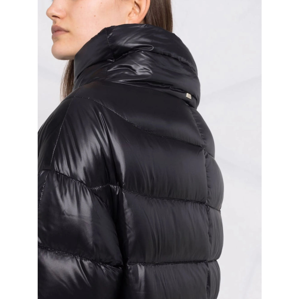 Herno Black Coats - Single Breasted Coats Women HERNO