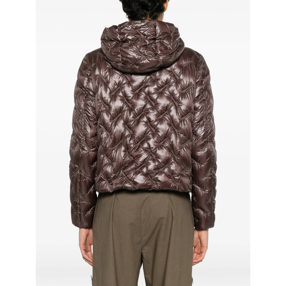 Herno Brown Jackets Women HERNO