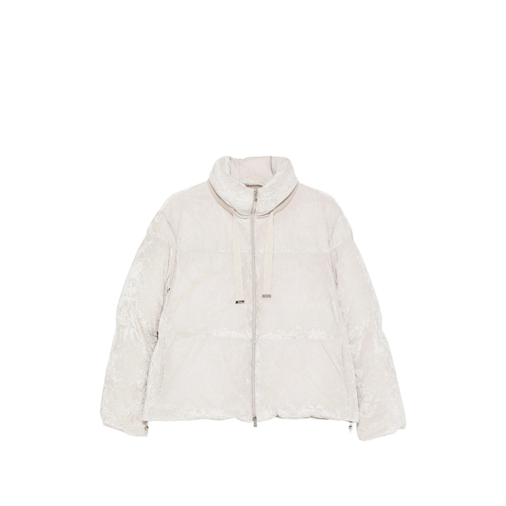 Herno Grey Jackets Women HERNO