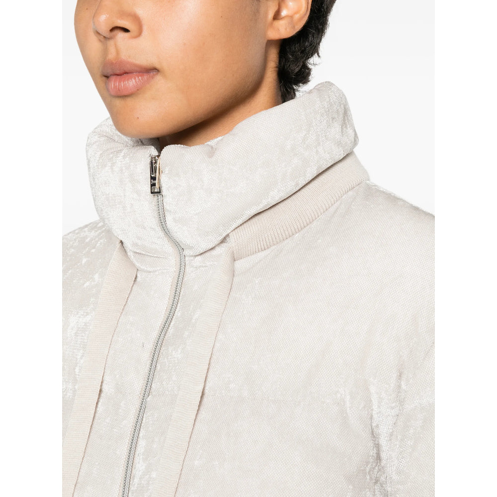 Herno Grey Jackets Women HERNO