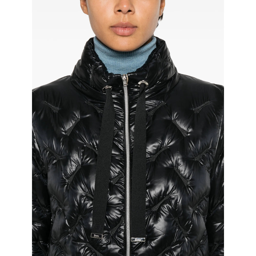 Herno Black Coats - Single Breasted Coats Women HERNO