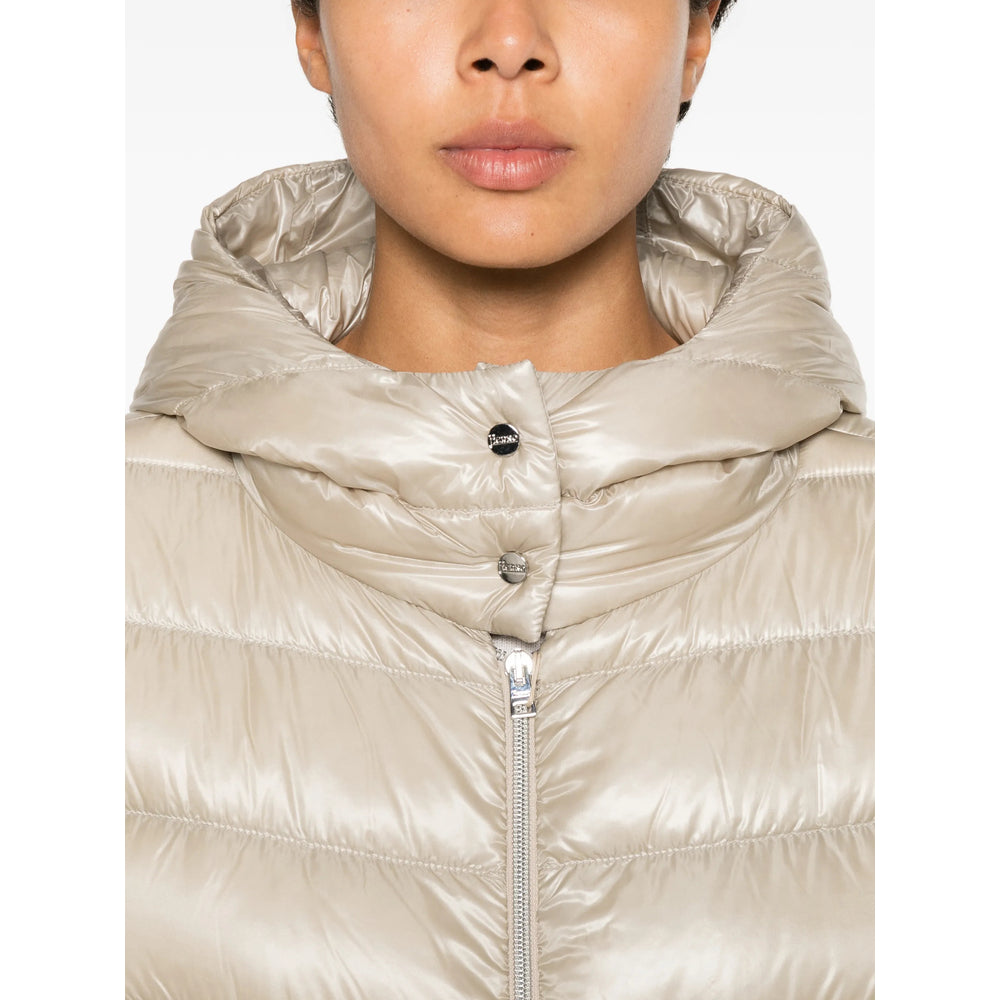 Herno Neutrals Jackets - Puffer Jackets Women HERNO