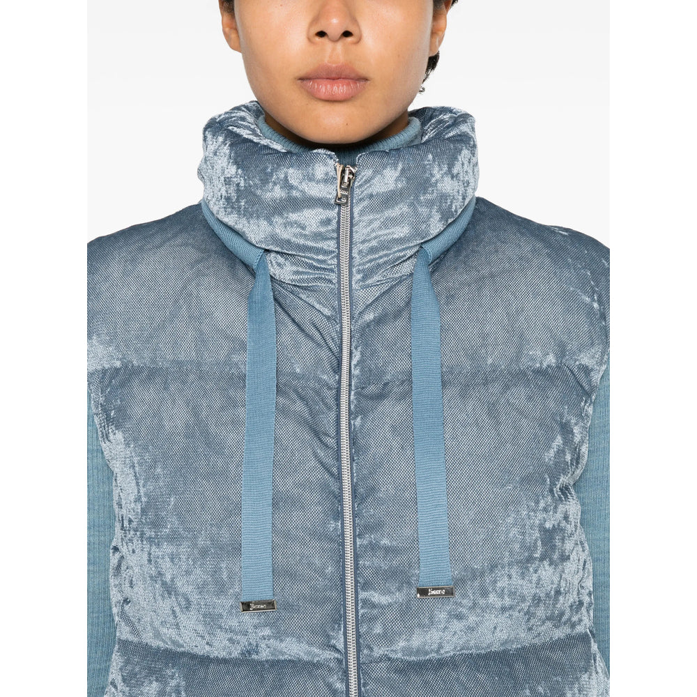 Herno Blue Jackets - Waistcoat & Gilets Women HERNO