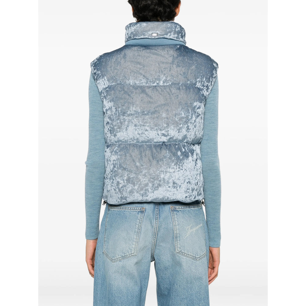 Herno Blue Jackets - Waistcoat & Gilets Women HERNO