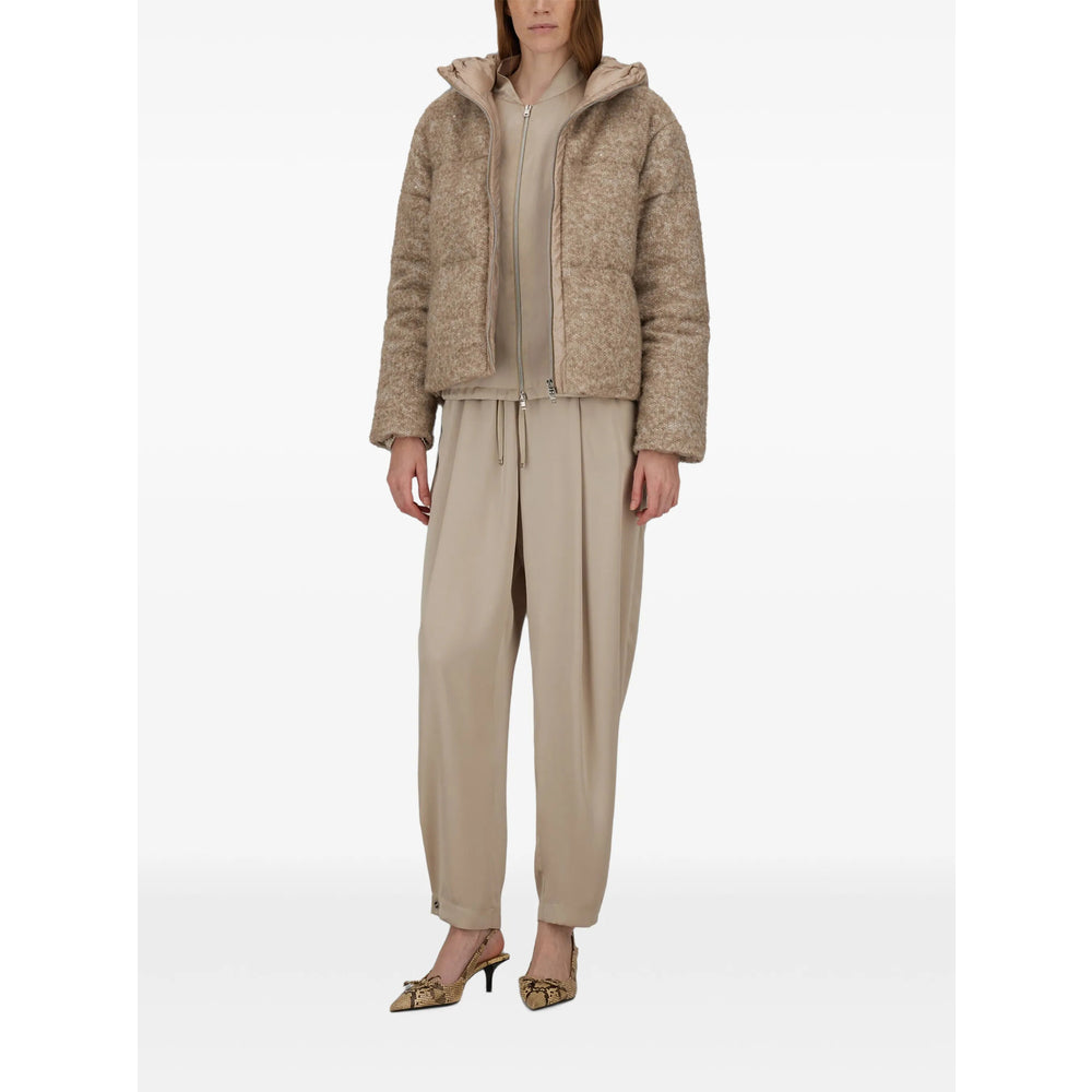 Herno Neutrals Jackets - Puffer Jackets Women HERNO